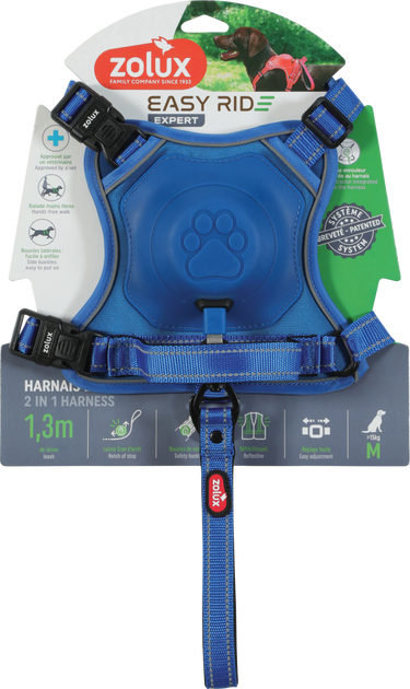 Easyride Harness Blue, Medium
